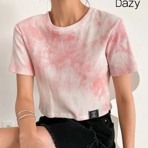 SHEIN DAZY tee crop